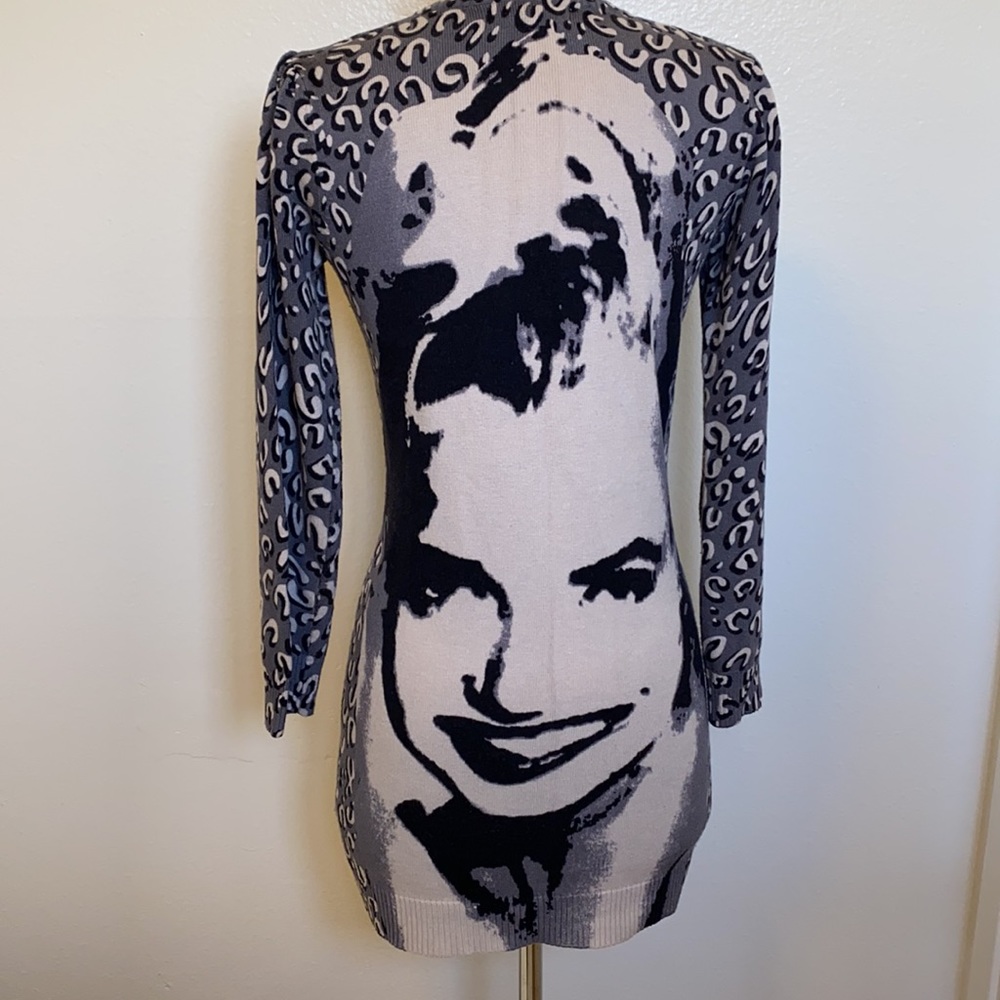 Dolce & Gabbana 90’s Y2K Cashmere Marilyn Monroe Cardigan Sweater 40